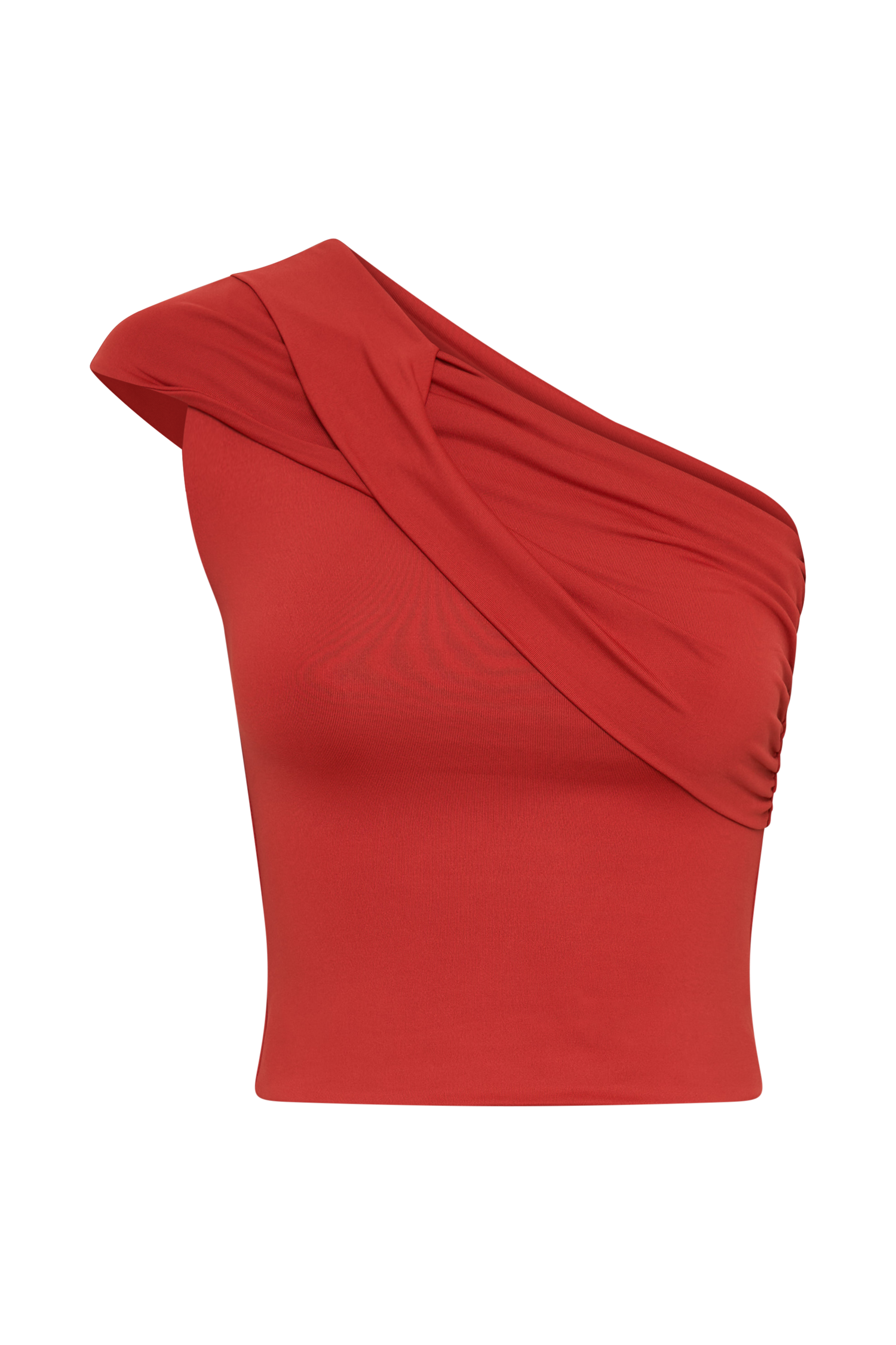 Eco-Friendly One Shoulder Twist Top | Solene Recycled Nylon