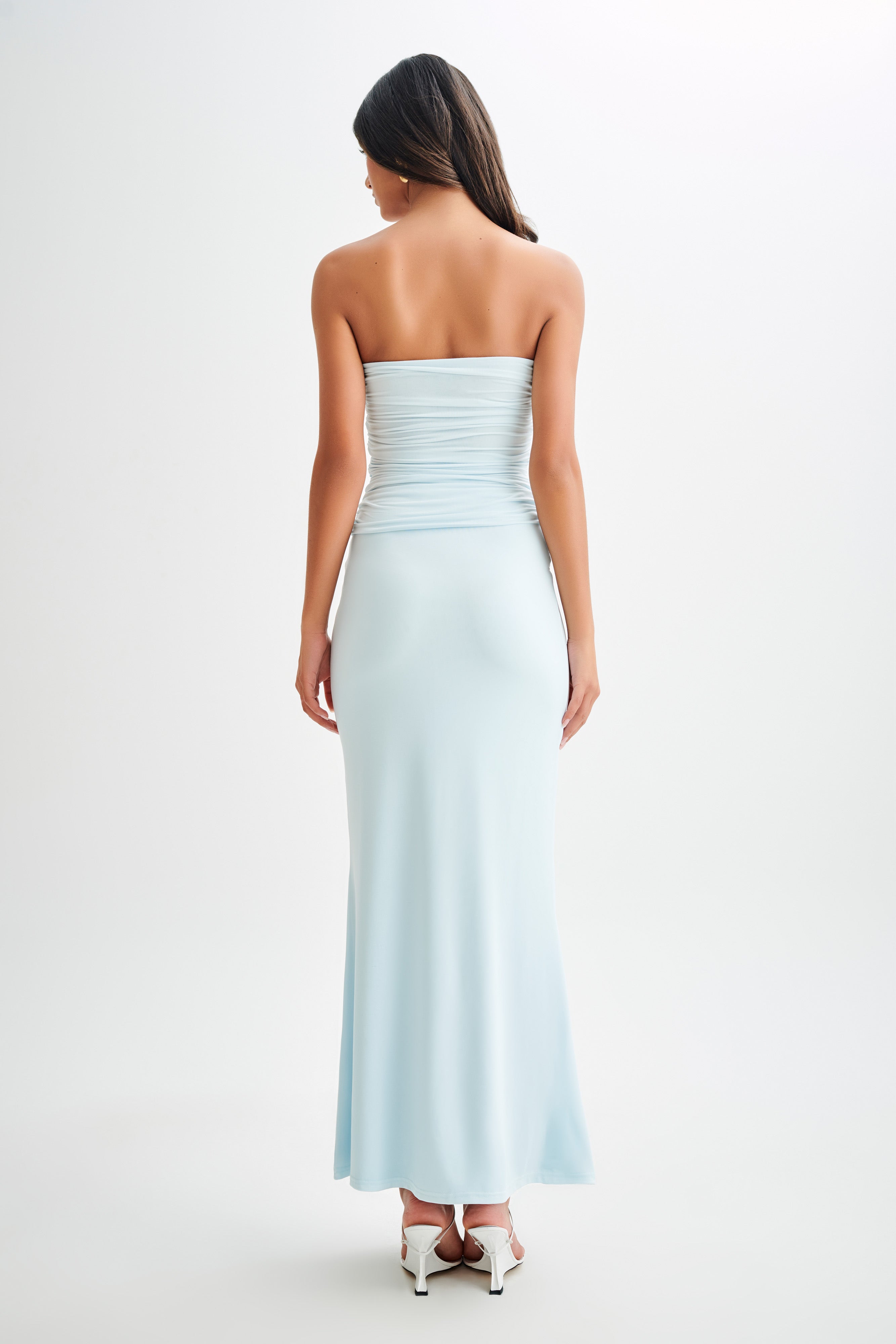 Fishtail Maxi Skirt for Evening & Formal Wear | Bruna Slinky