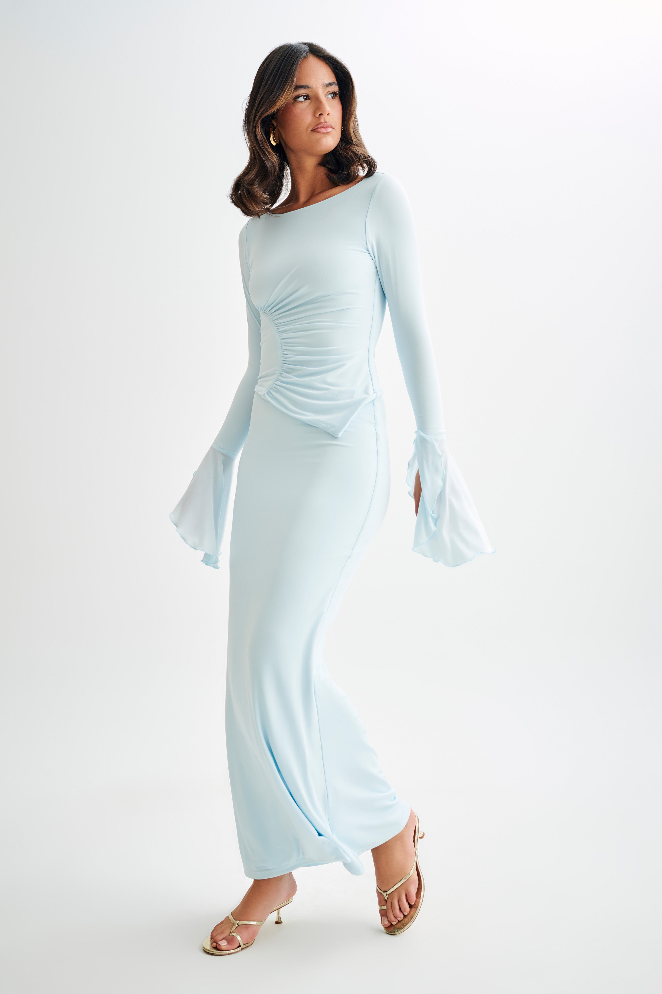 Fishtail Maxi Skirt for Evening & Formal Wear | Bruna Slinky