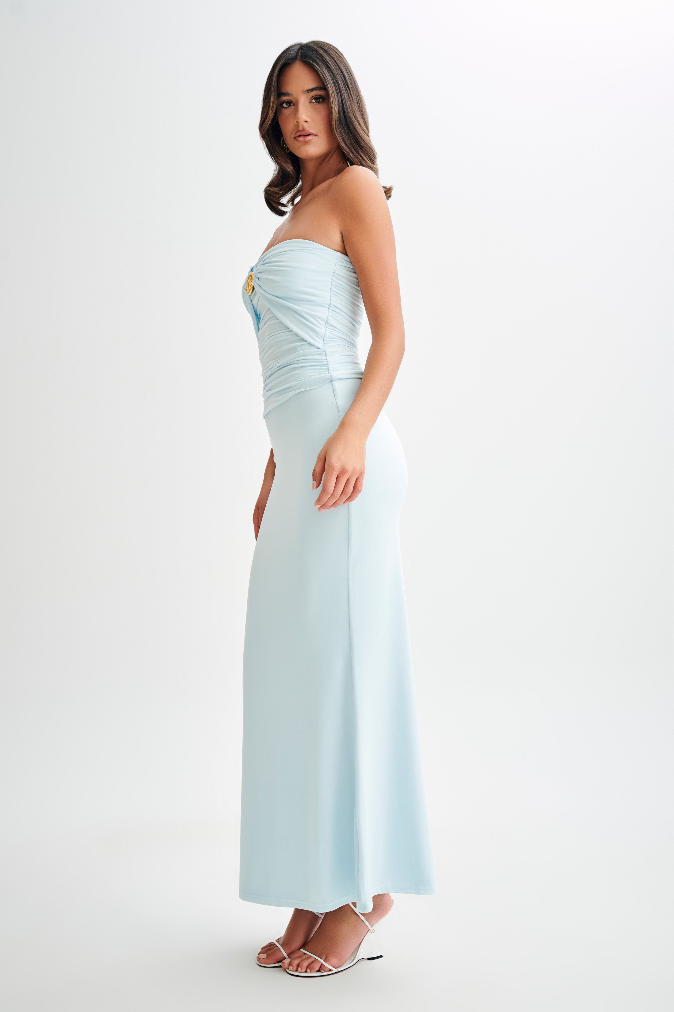 Fishtail Maxi Skirt for Evening & Formal Wear | Bruna Slinky