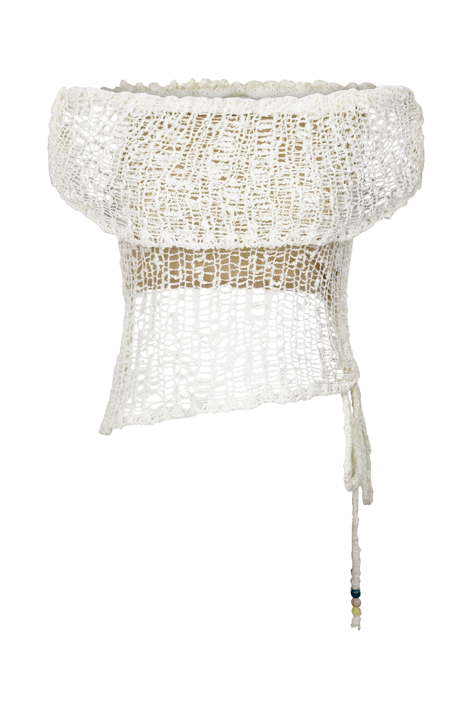 Off Shoulder Knit Top for Women - Ivory | Cordelia