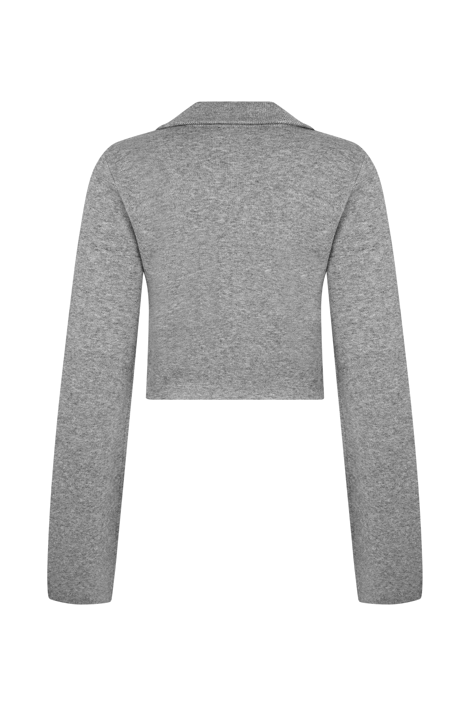 Curved Hem Knit Cardigan for Women | Annabelle Charcoal