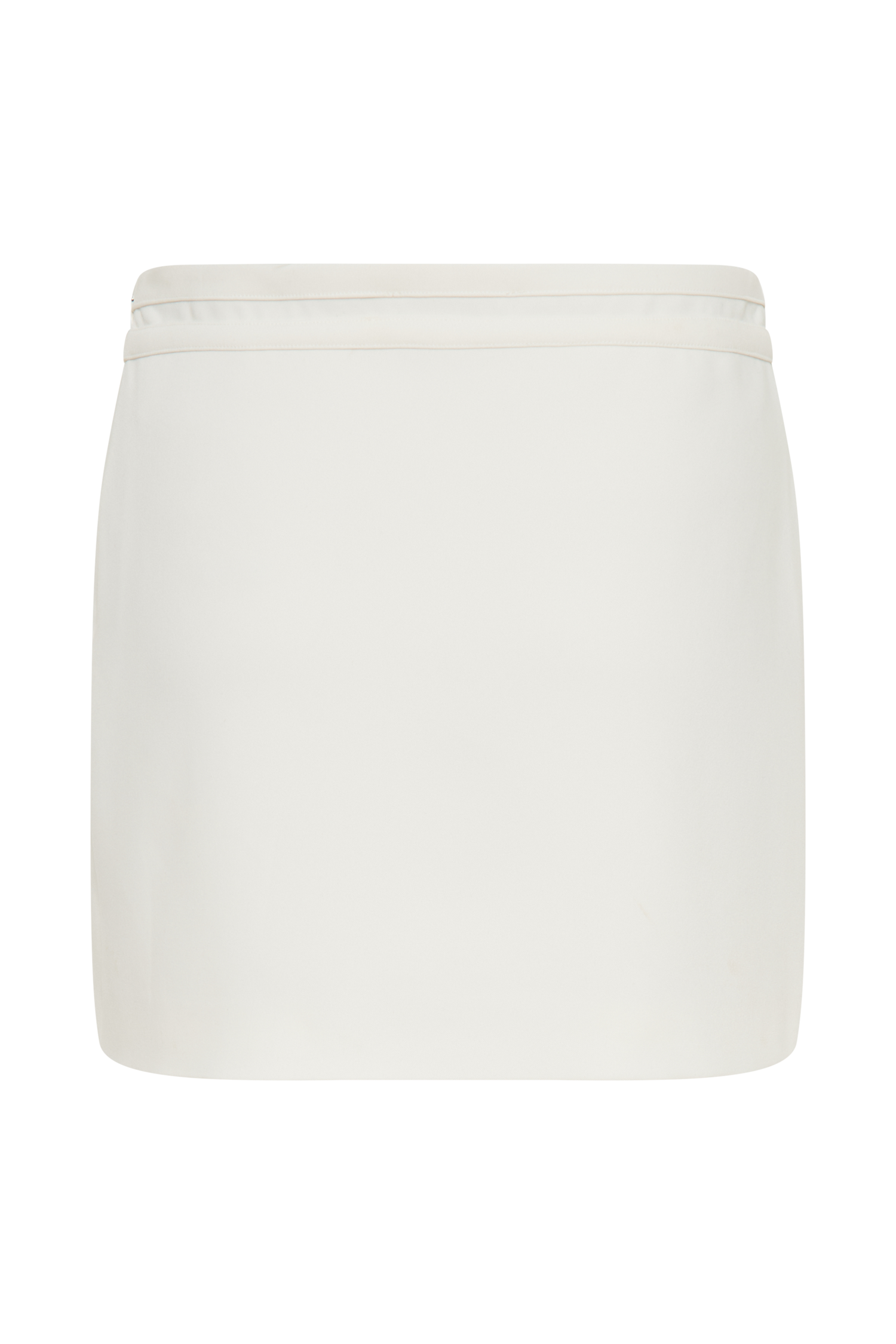 Mini Skirt with Buckle Detail & Side Zip | Letitia Suiting