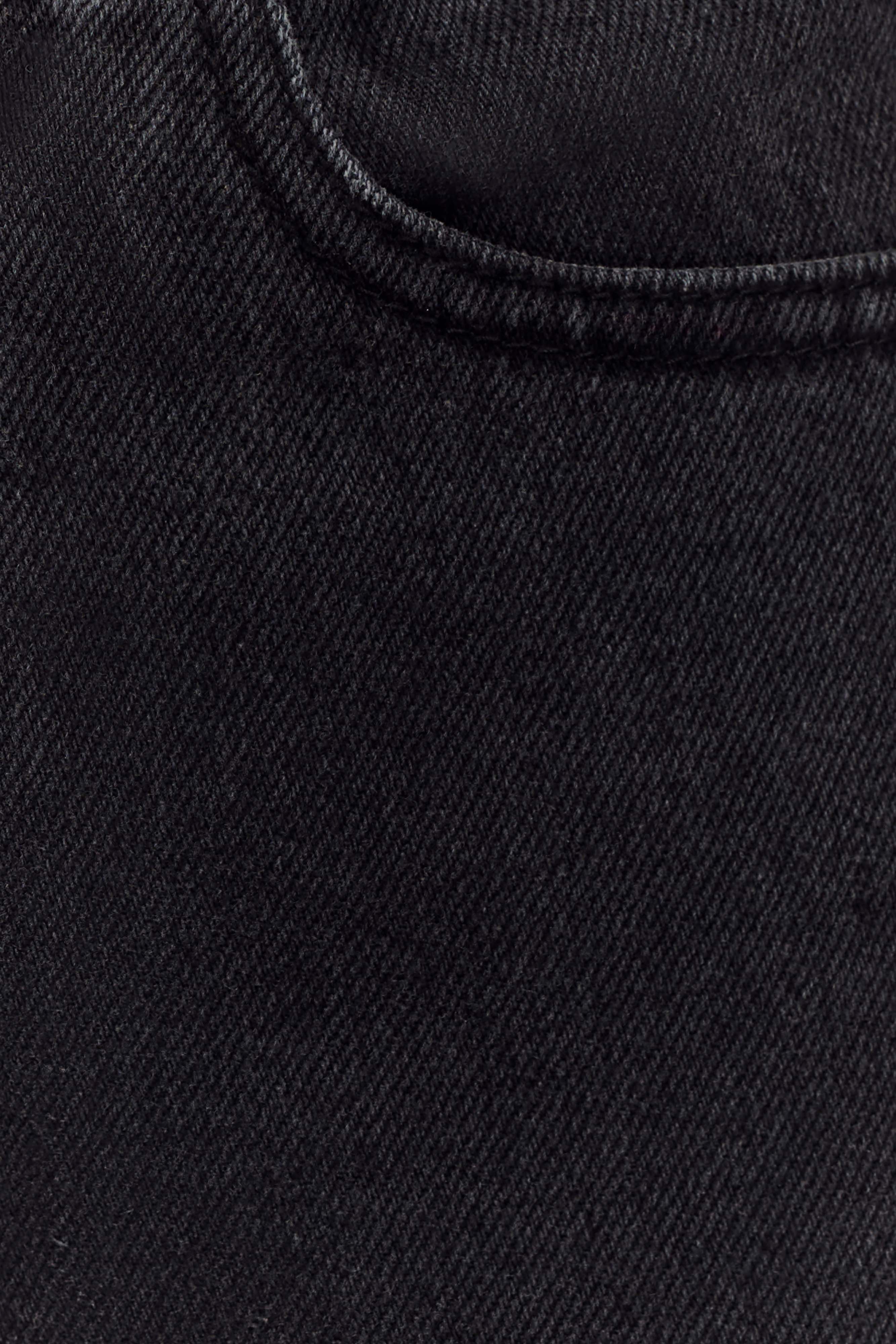 Mid Rise Flare Jeans for Women - Washed Black Denim | Caitlin