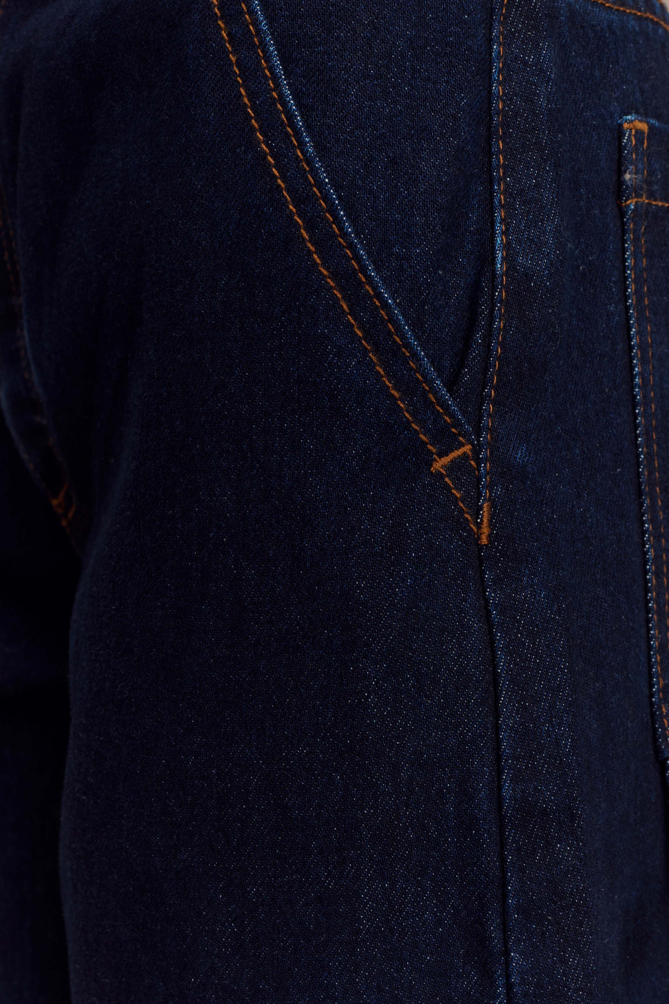 Low-Rise Barrel Jeans with Balloon Legs & Gold Button | Renata Denim
