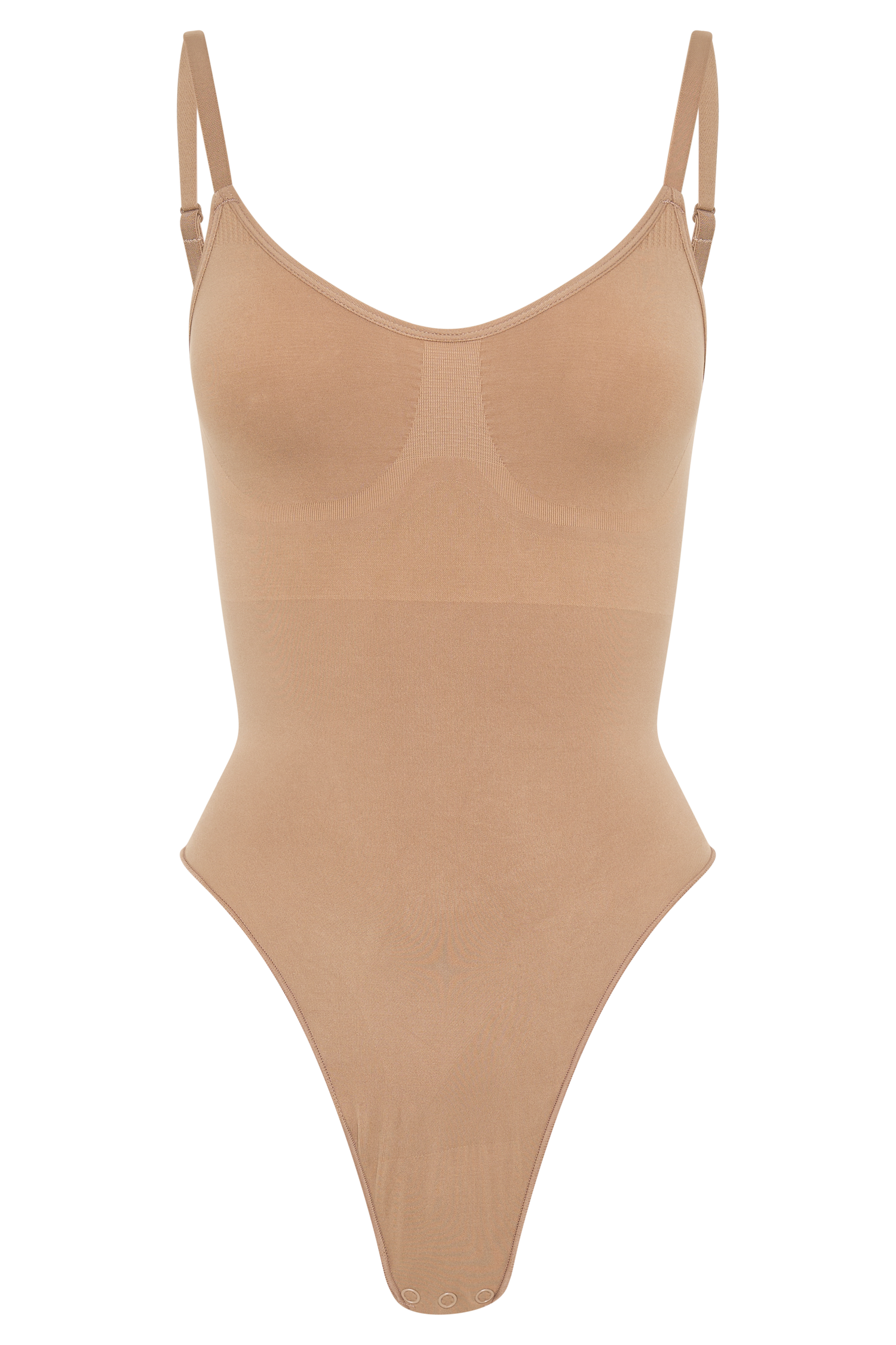 Backless Shapewear Bodysuit with Waist Support | Alyssa Latte