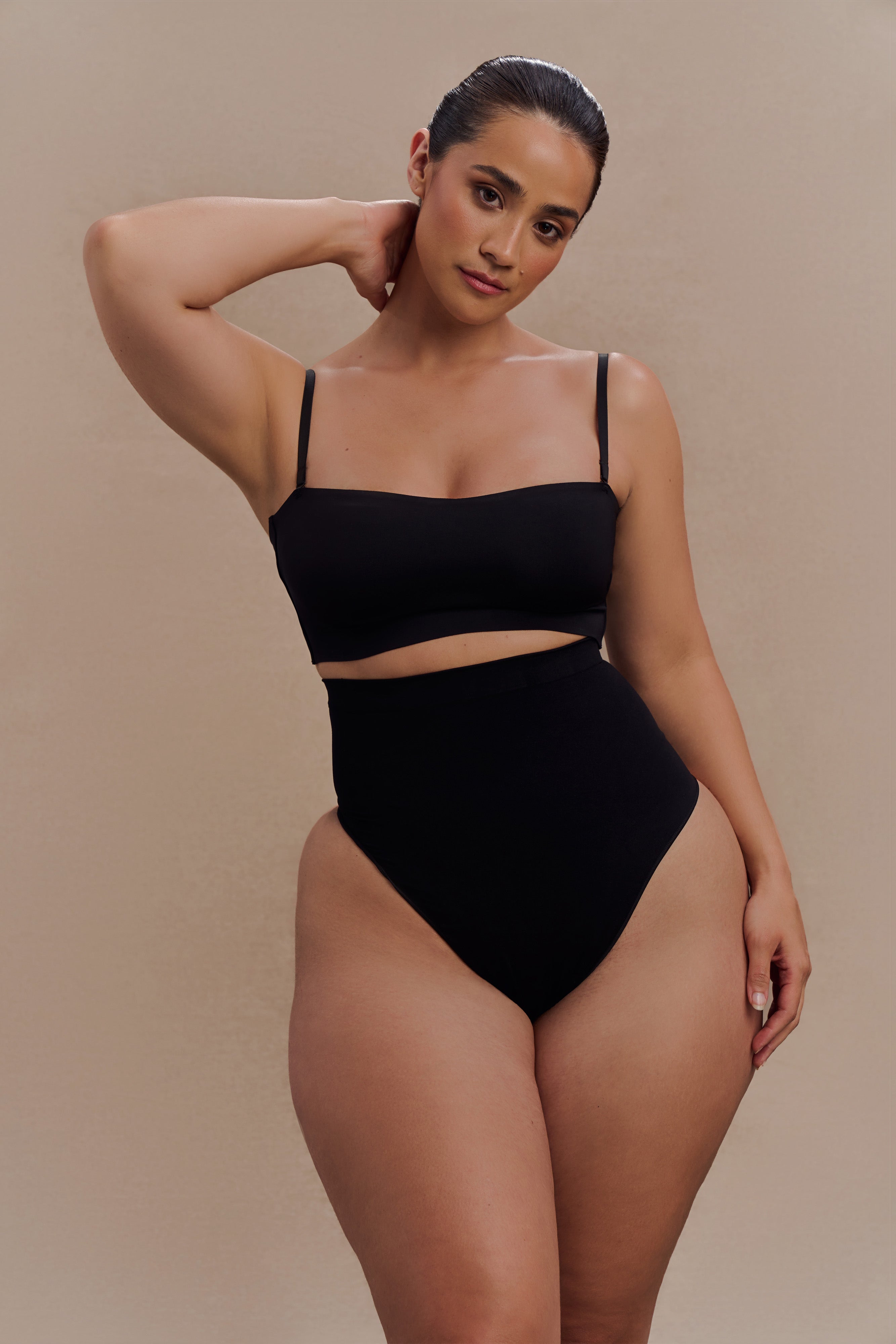 High Waist Shapewear Briefs with Tummy Control & Seamless Design | Saria
