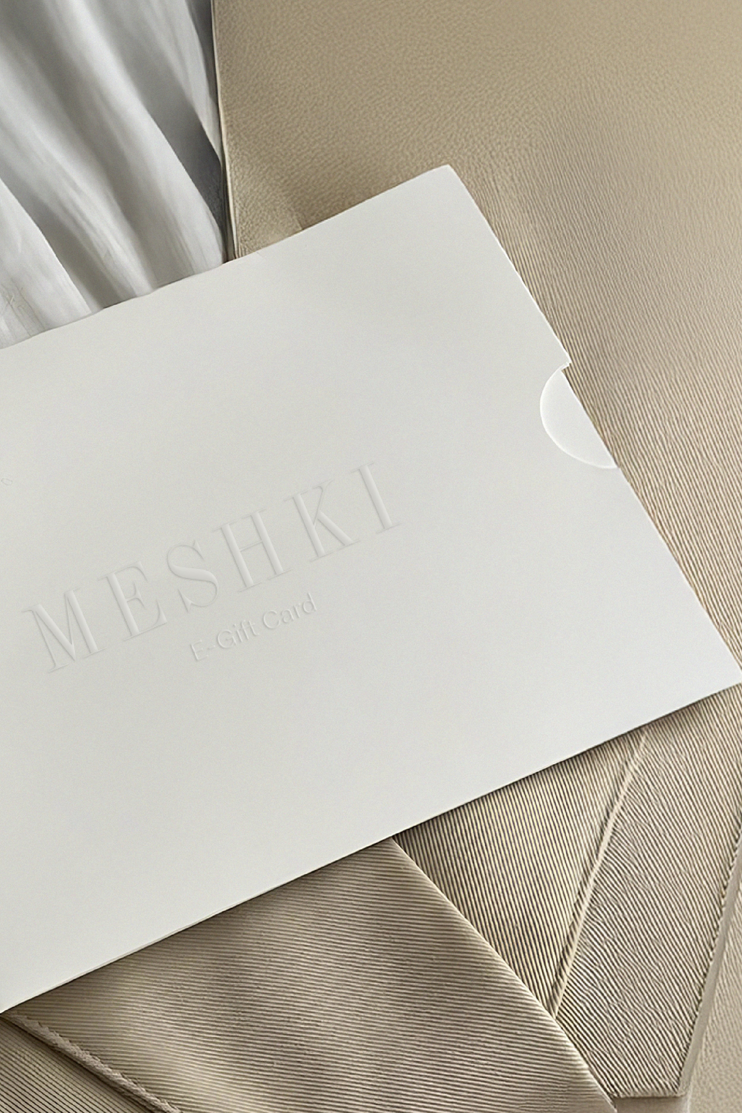 Personalized MESHKI Gift Card | Perfect for Any Occasion