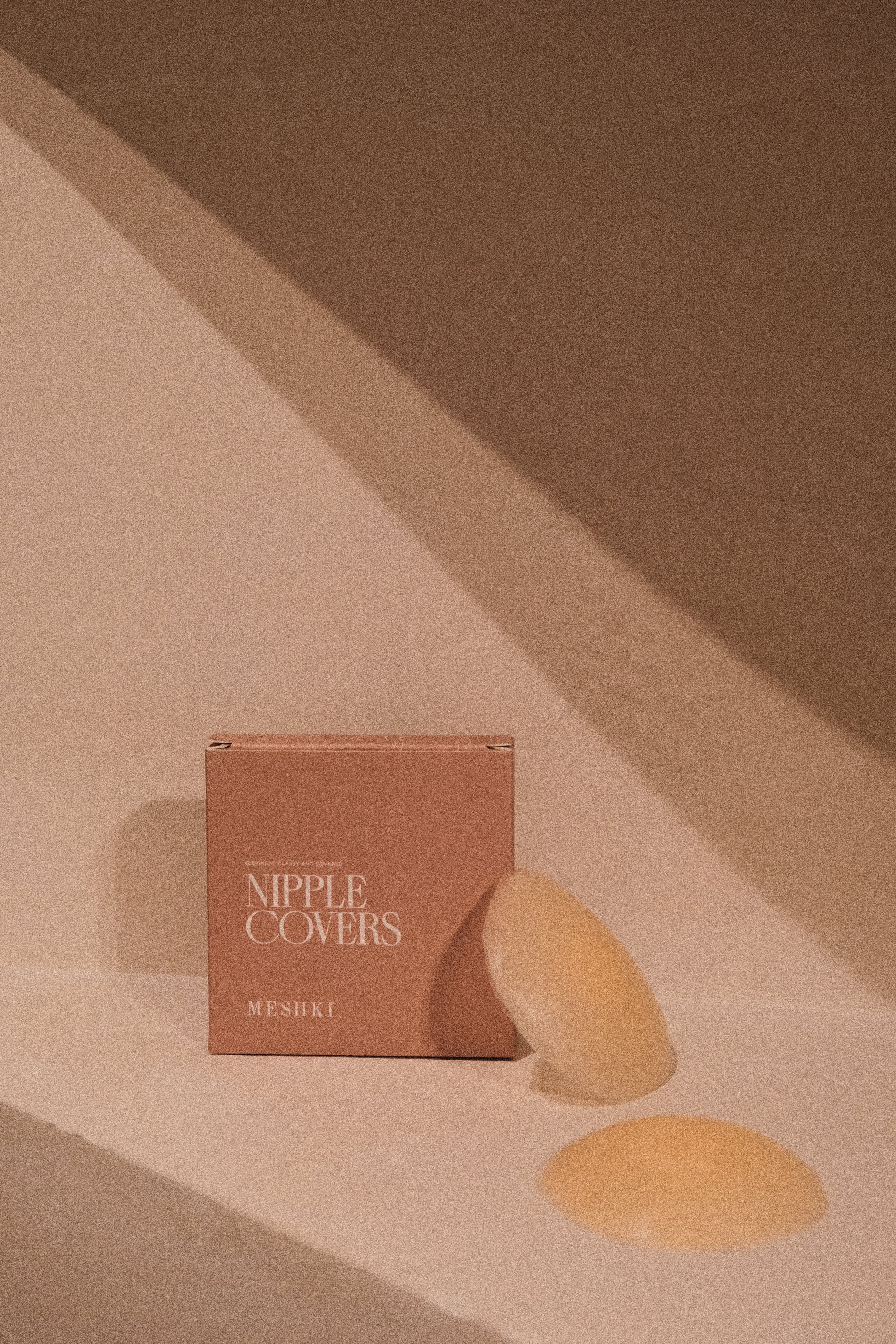 Stick-On Nipple Covers - Dark Nude | Nip It! Reusable & Sweat-Resistant