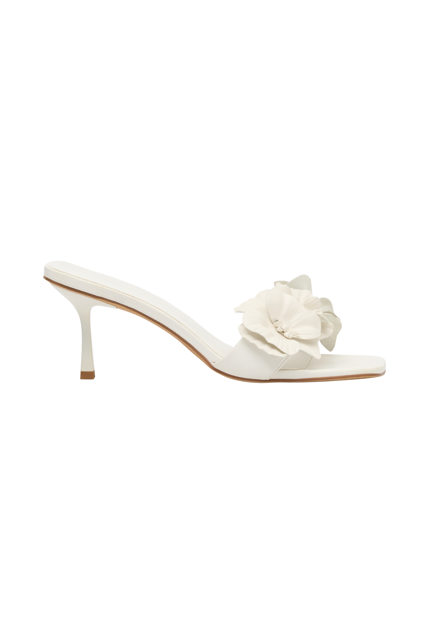 Floral Stiletto Heels with Flower Strap | Melissa Ivory