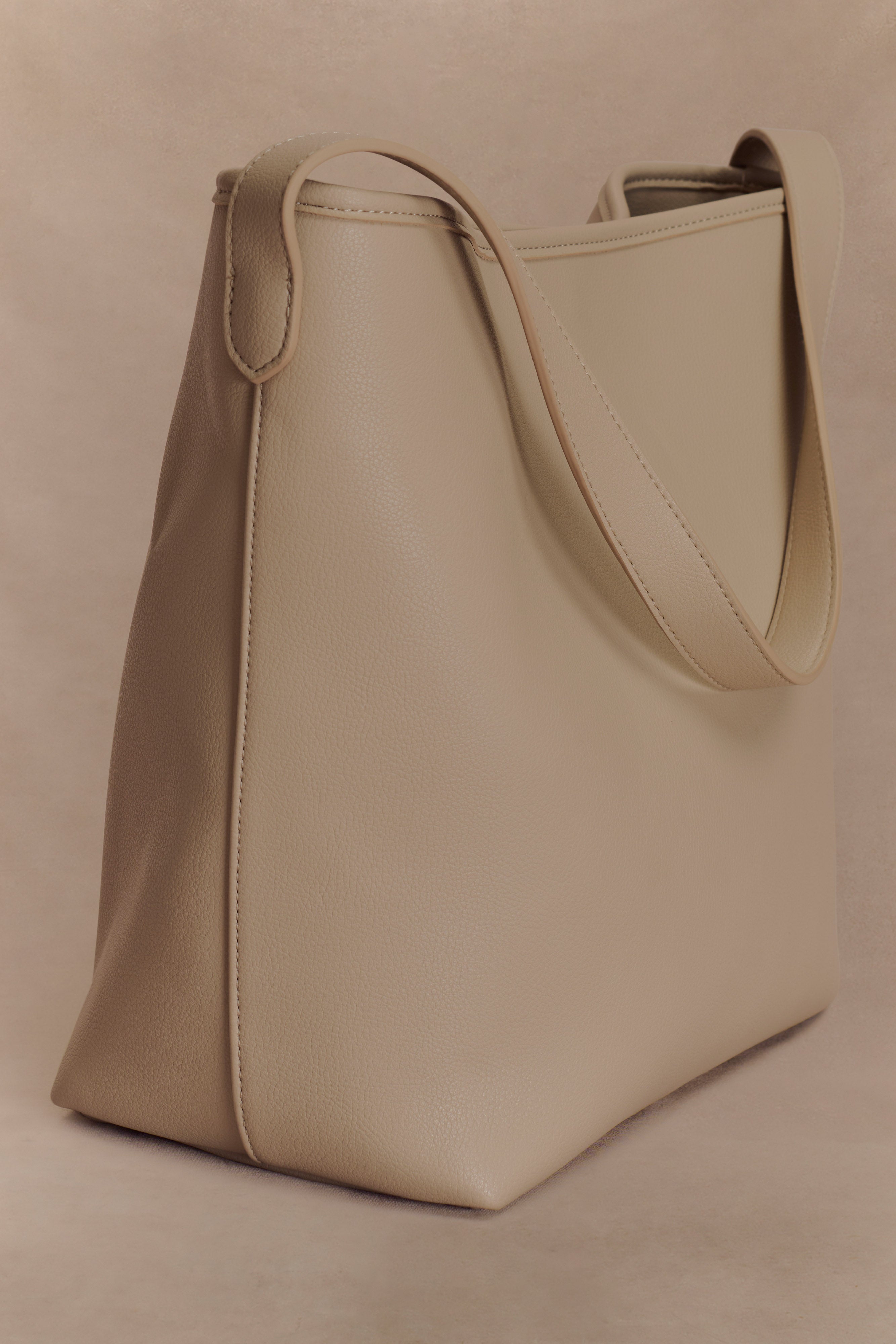 Faux Leather Tote Bag for Work & Everyday Use | Winnie Relaxed
