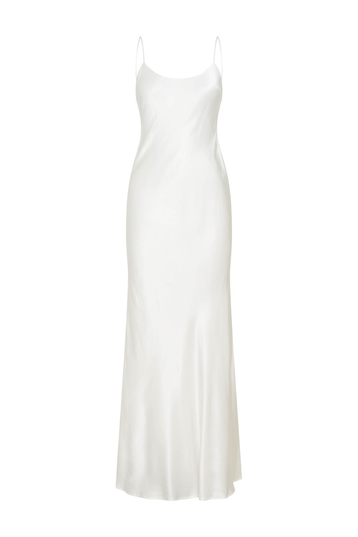 White Low Back Maxi Dress with Detachable Bow | Kailey