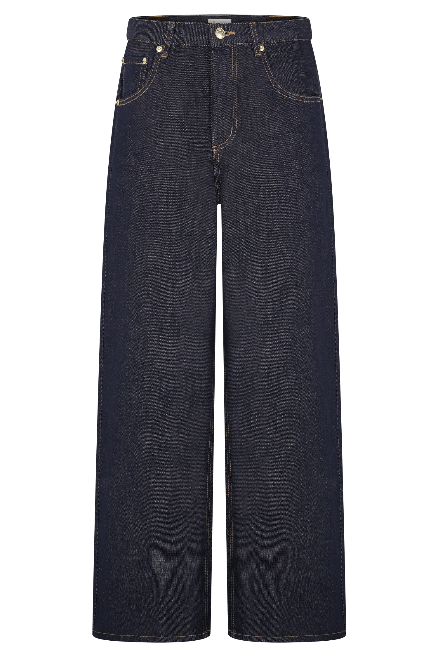 Mid Rise Straight Leg Jeans in Washed Indigo | Mannon Denim