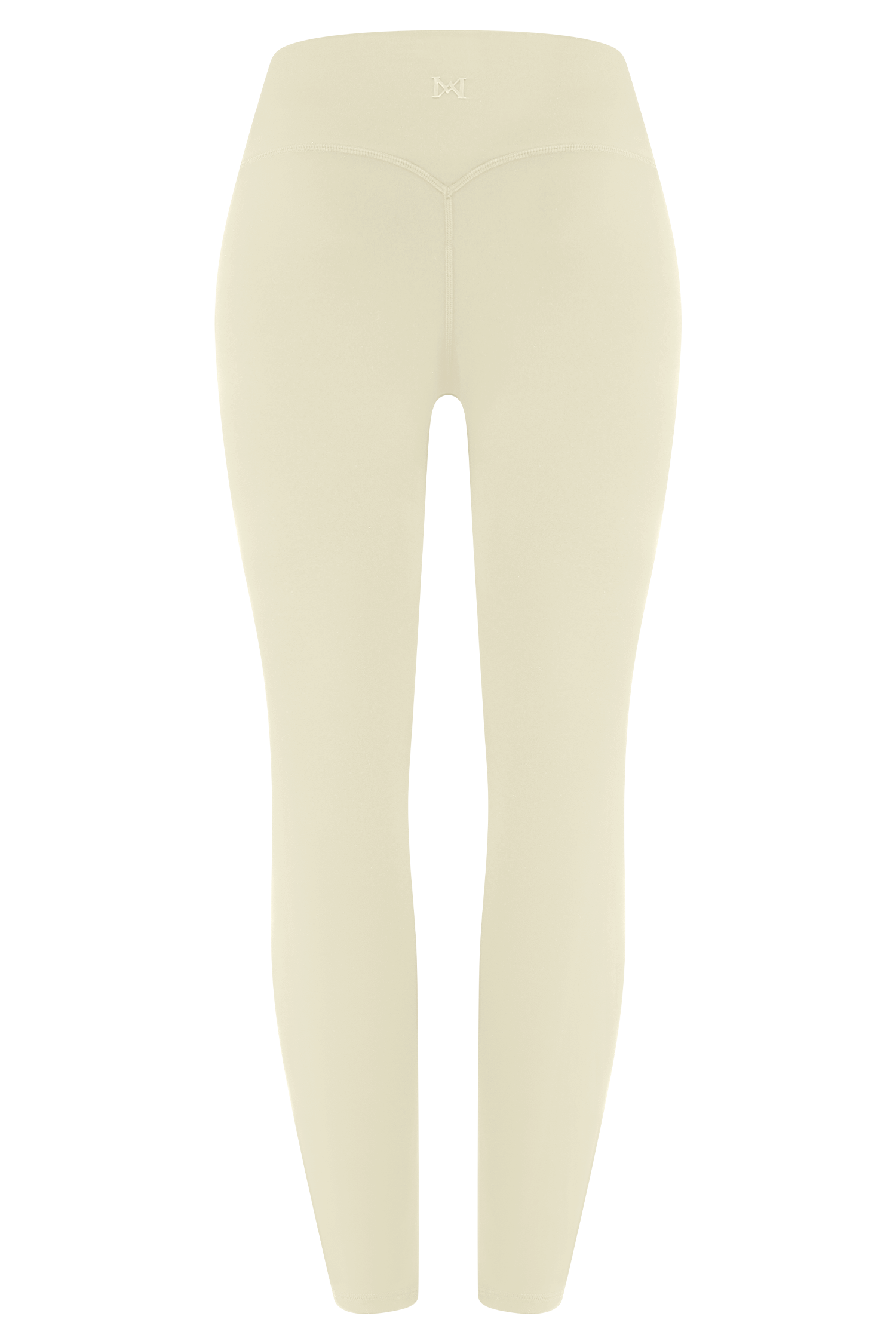 High-Waisted Active Leggings with Double-Layer Waistband | Callie Ivory