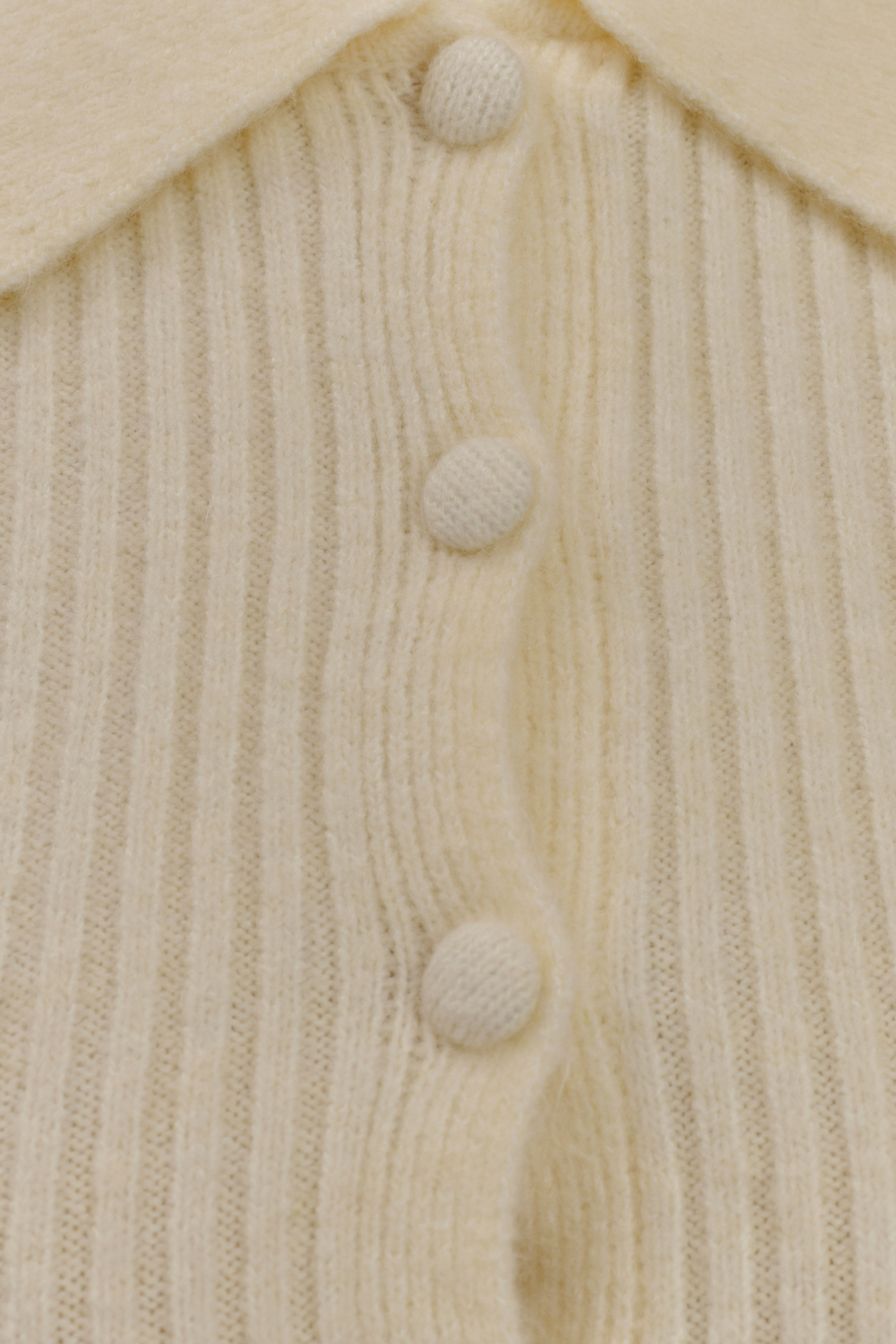 Long Sleeve Button Cardigan for Women | Soft Knit & Ribbed Detail | Erin