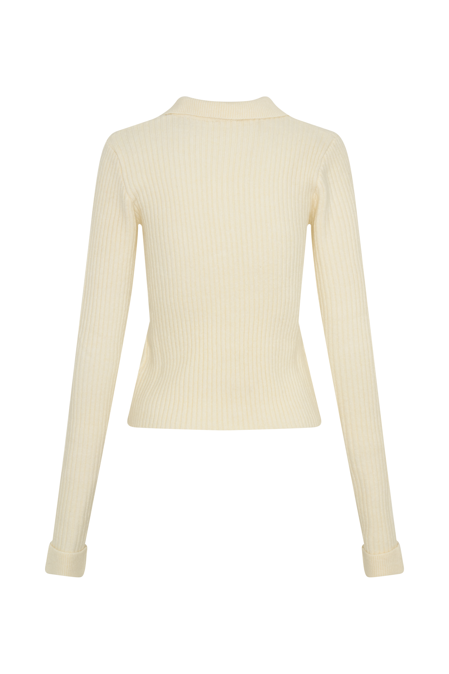Long Sleeve Button Cardigan for Women | Soft Knit & Ribbed Detail | Erin