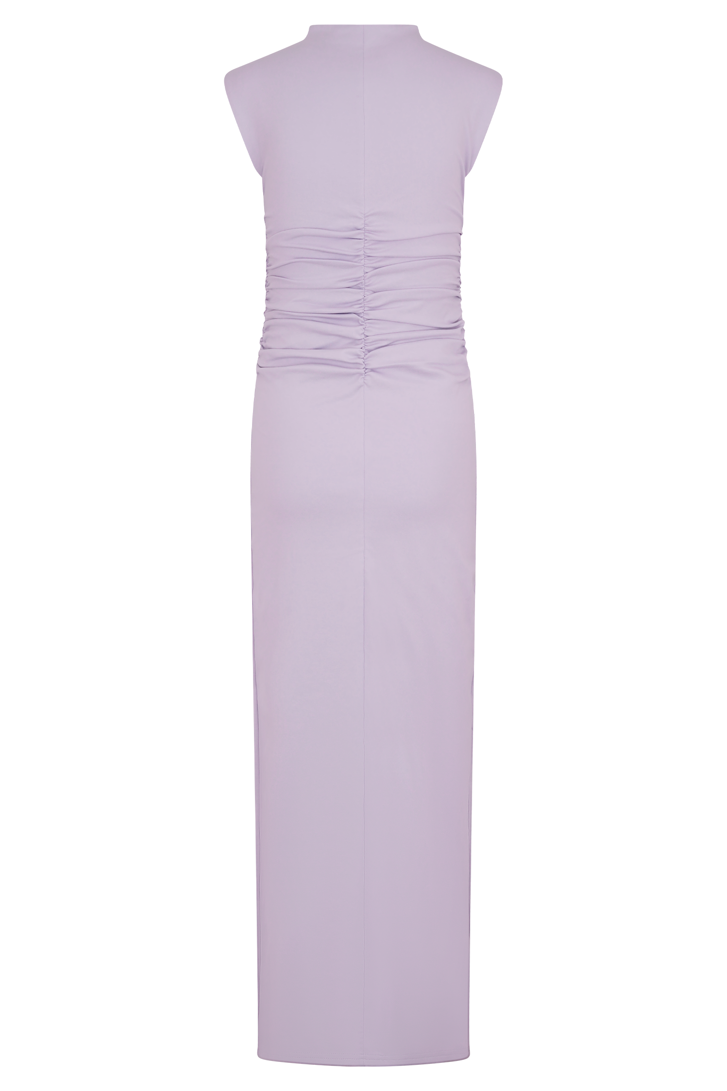High Neck Sleeveless Maxi Dress for Formal Occasions | Elliot Lilac