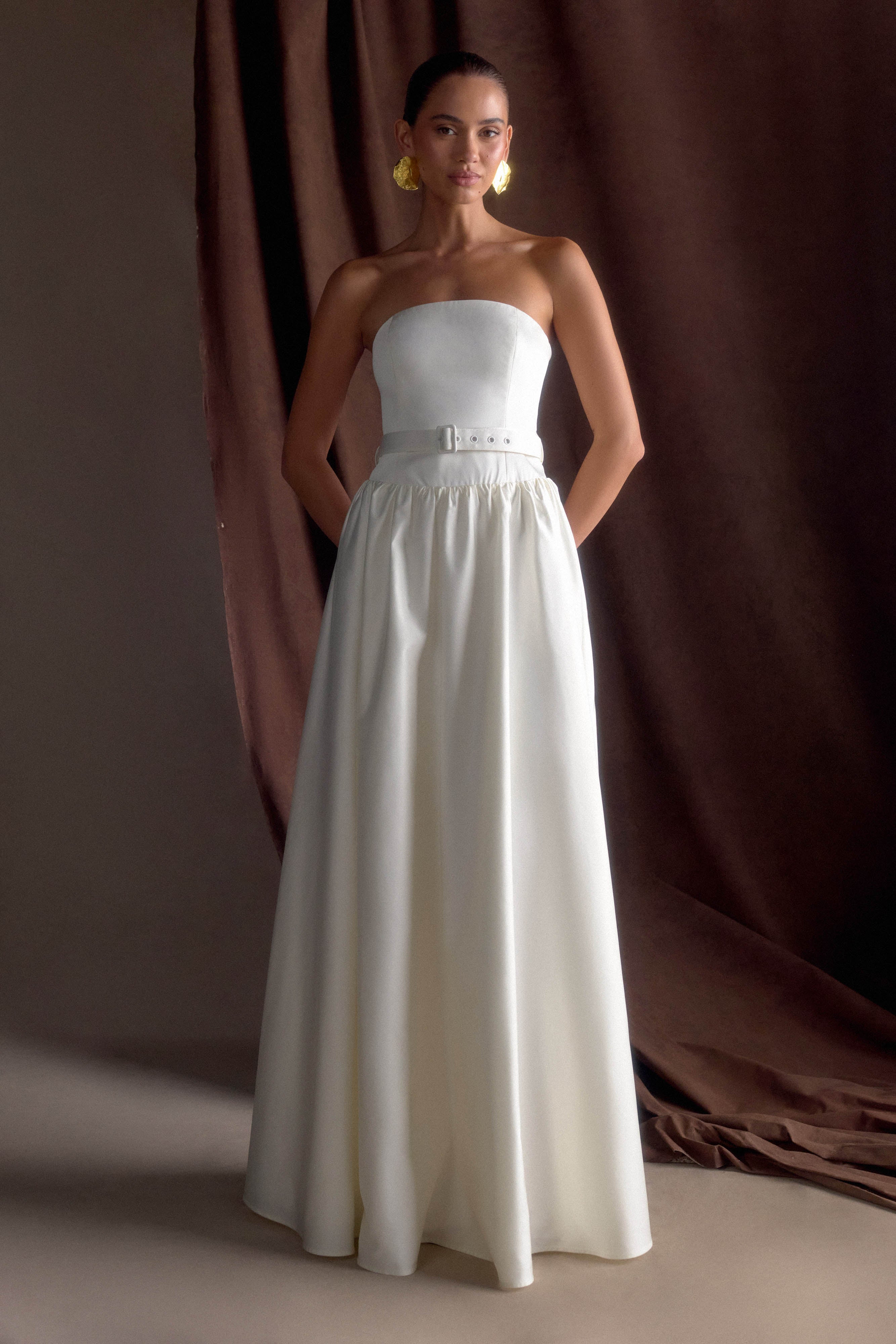 Strapless Maxi Dress for Weddings & Special Occasions | Florence