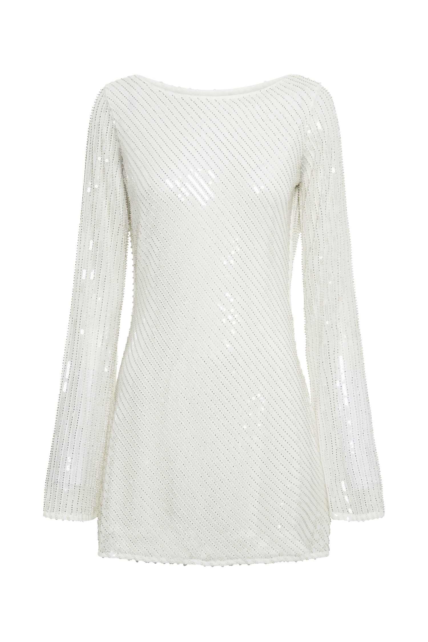 Sequin Mini Dress with Cowl Back for Brides & Parties | NALA