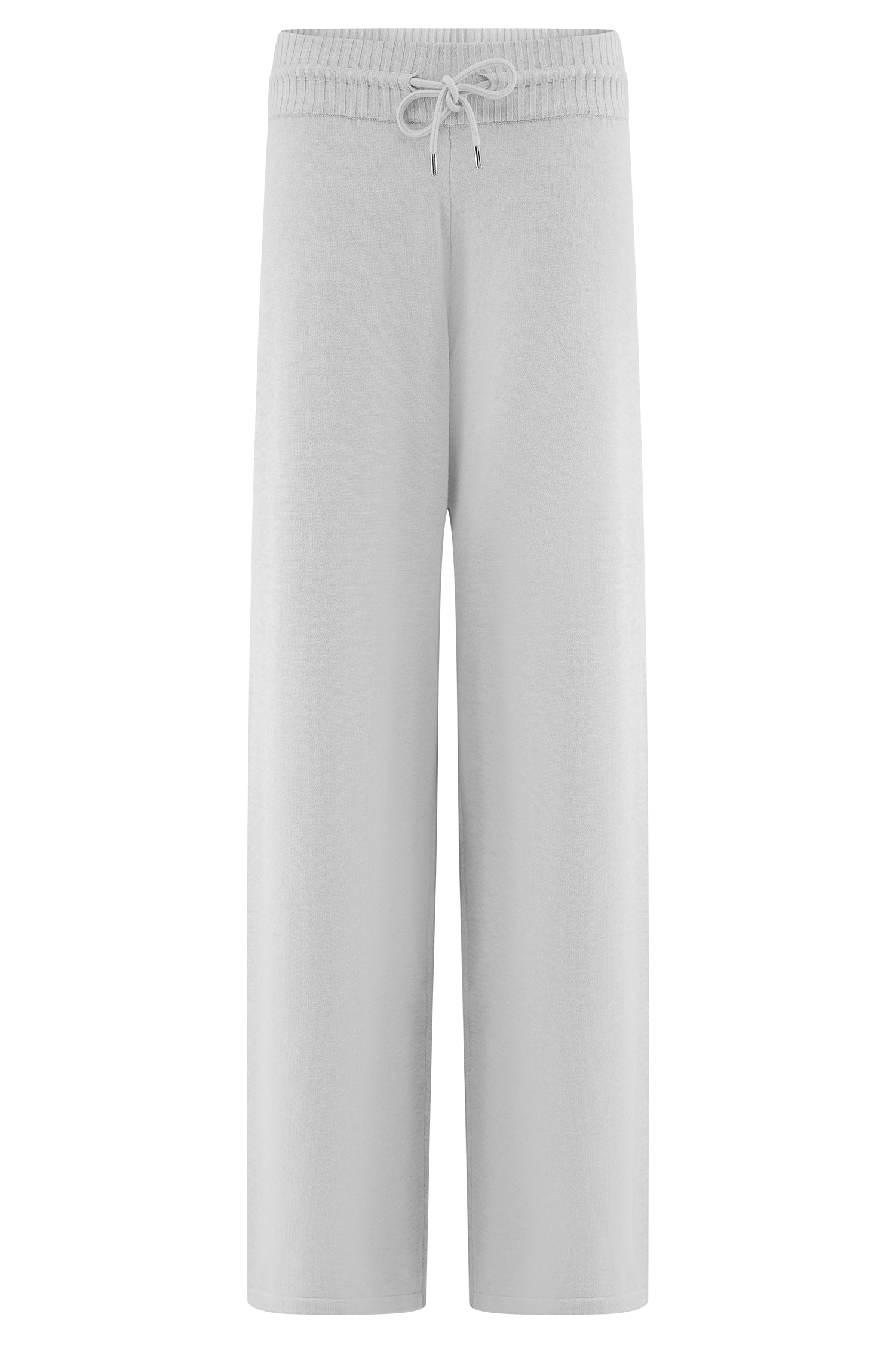 Knit Wide Leg Pants for Women - High Waisted & Adjustable | Natalya