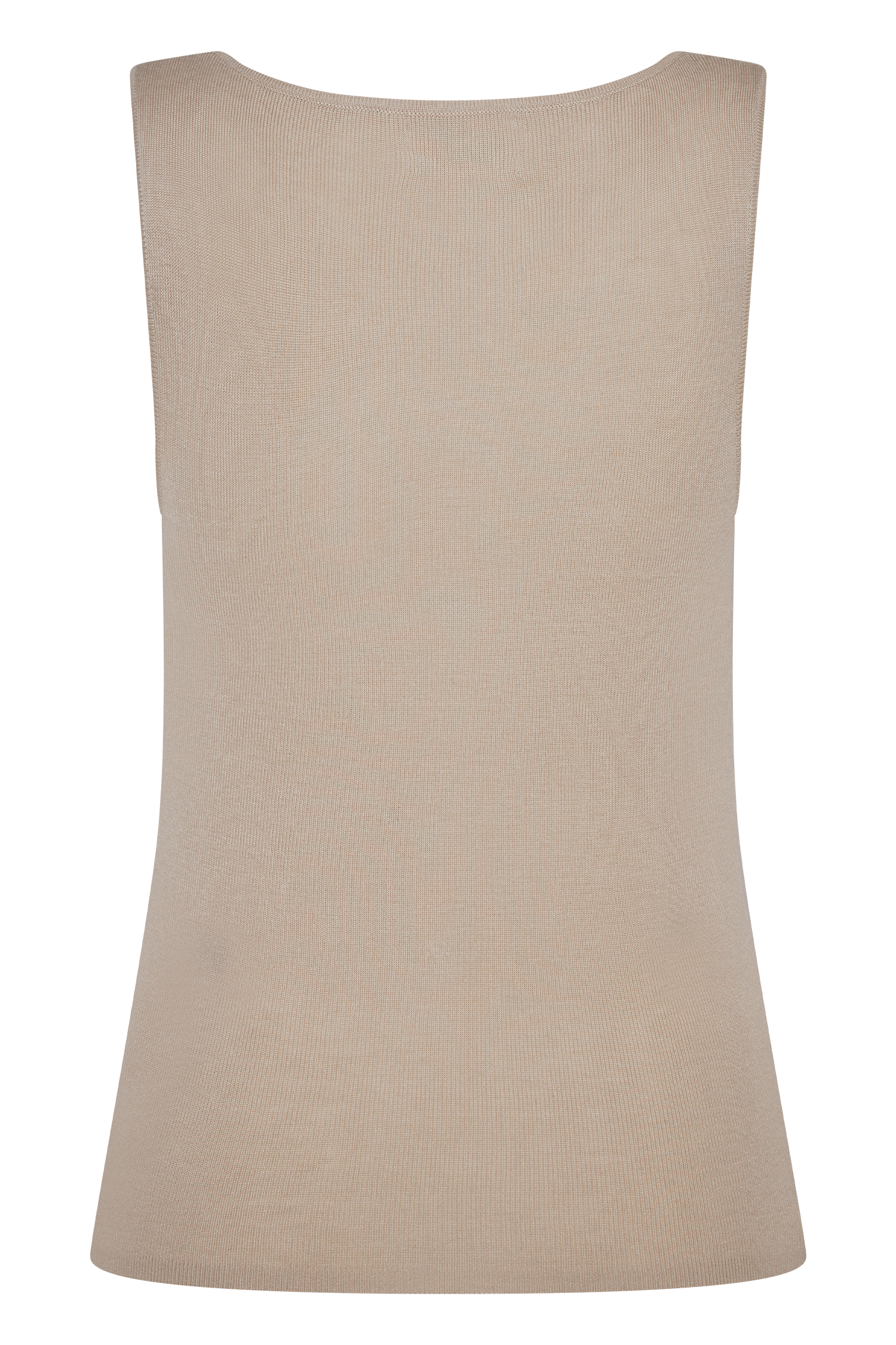 Effortlessly Chic Sleeveless Knit Top with Cowl Neck | Brenda