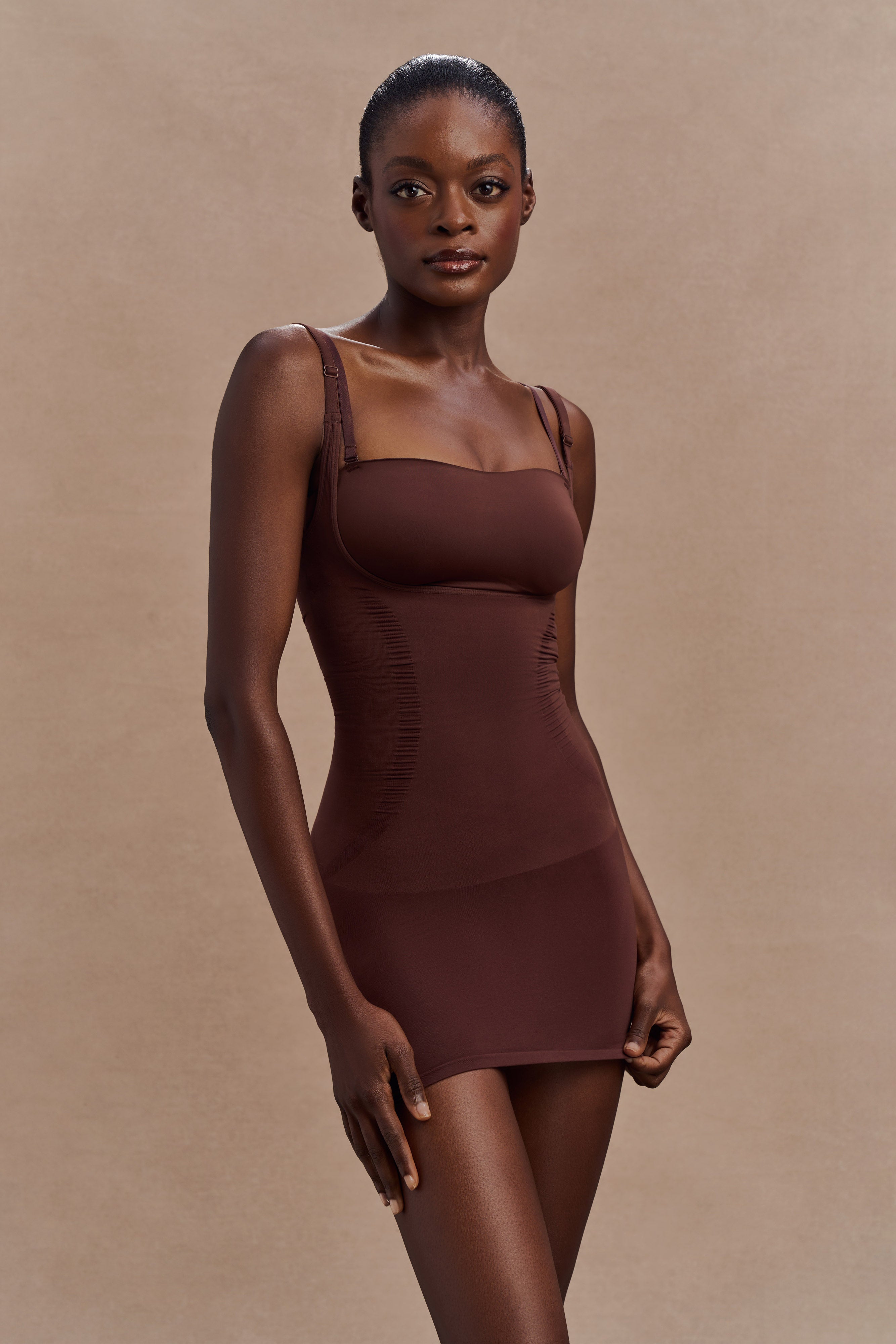 Backless Shapewear Dress for Waist Slimming & Smoothing | Jocelyn