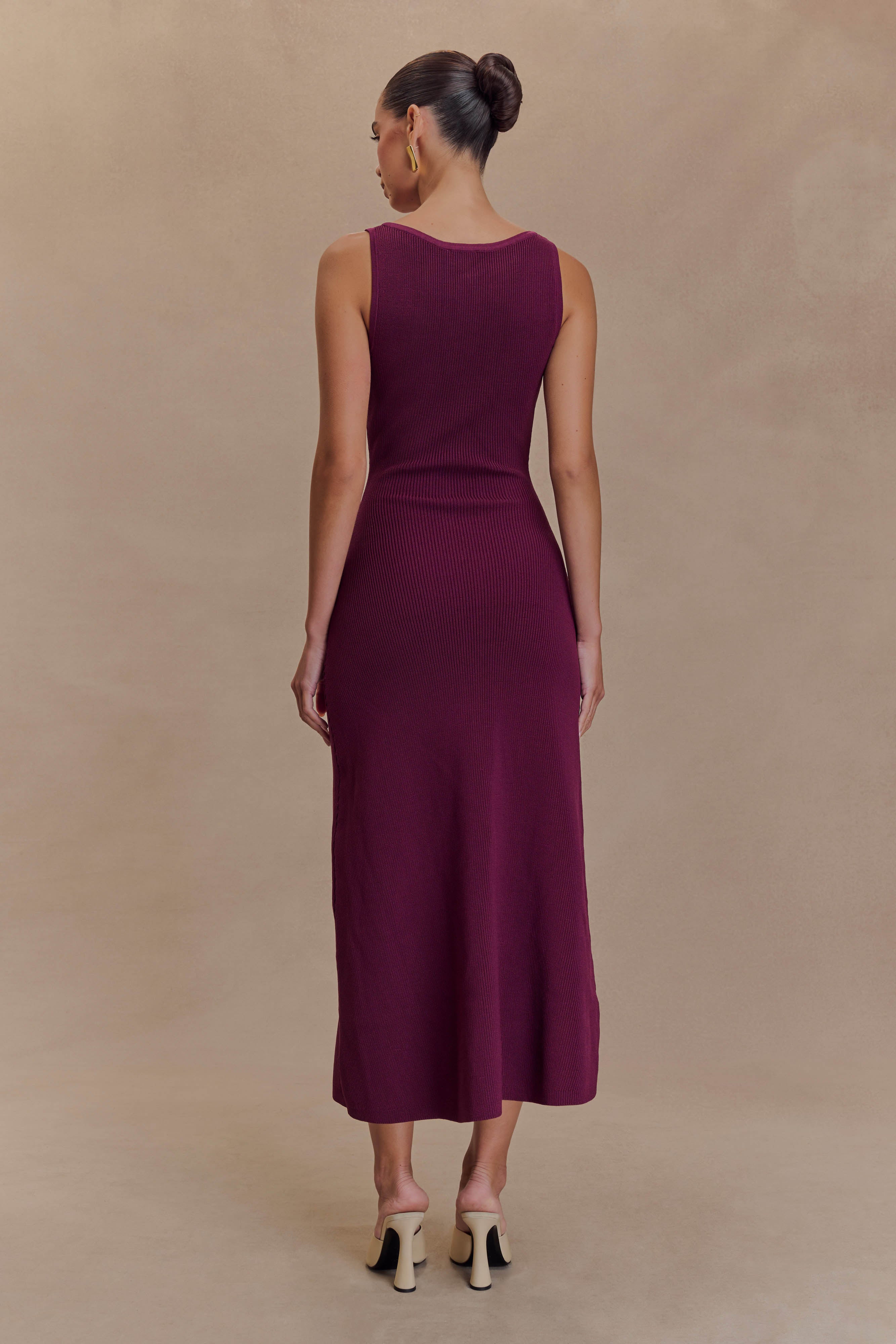 Sleeveless Button Maxi Dress with Pockets | Sawyer Plum