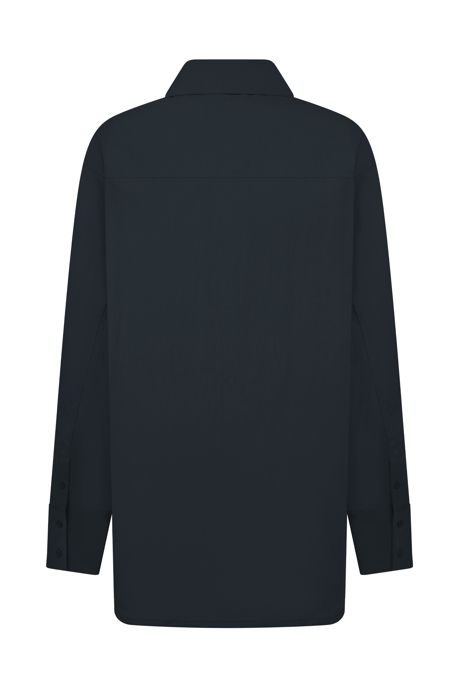 Oversized Cotton Shirt for Men & Women | Campbell Navy
