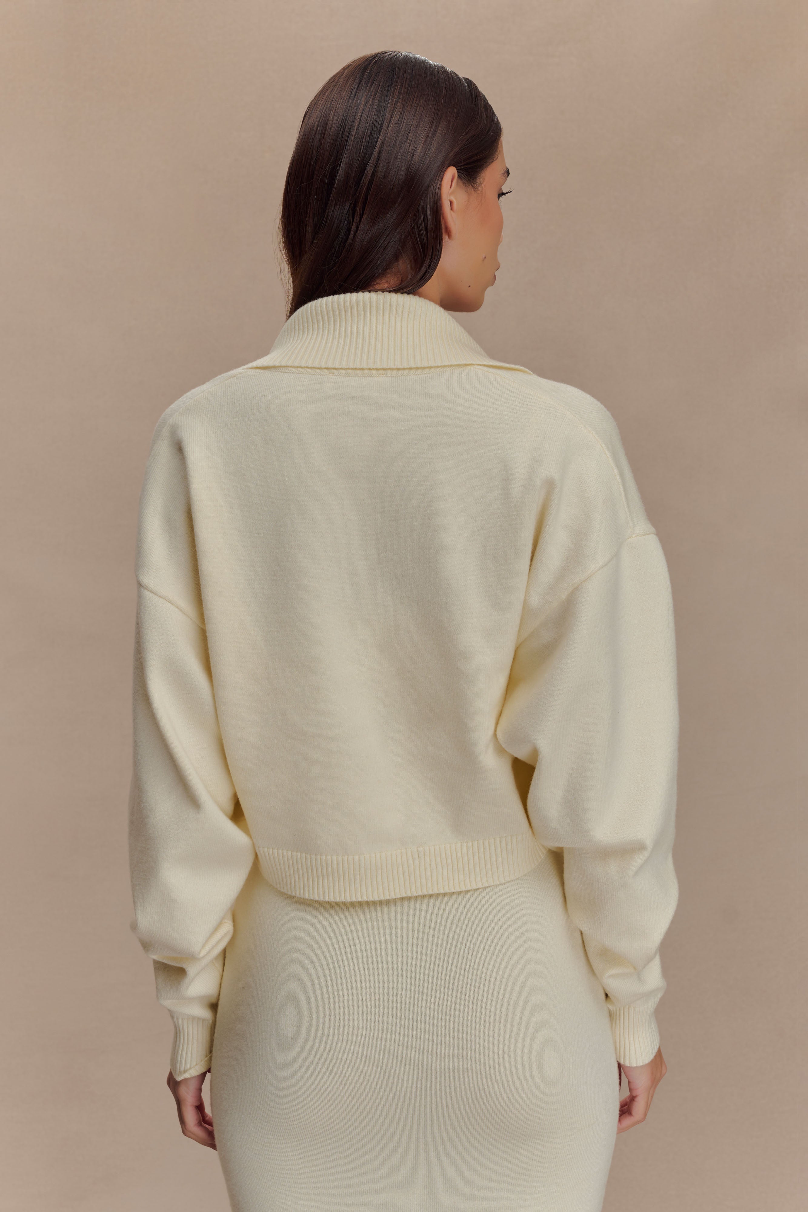 Stretch Knit Maxi Dress with Removable Bolero | Kingston Ivory