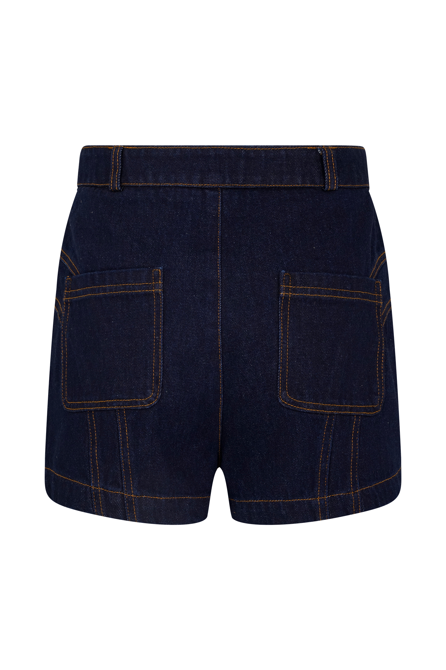 High Waisted Denim Shorts for Women | Meadow Indigo Blue